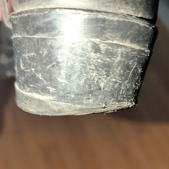 Black Leather Boots - Picture 6 of 16